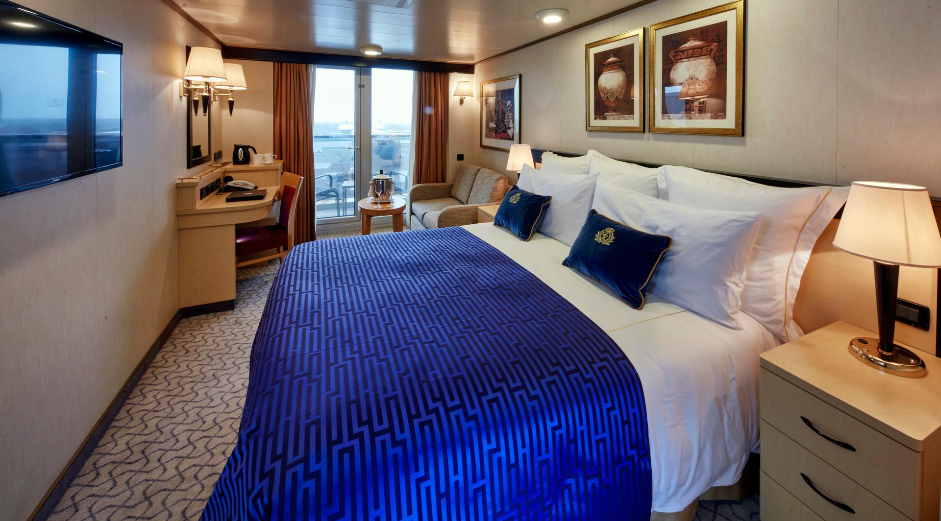 Balcony Cabin – Partially Obstructed View – [CB]
