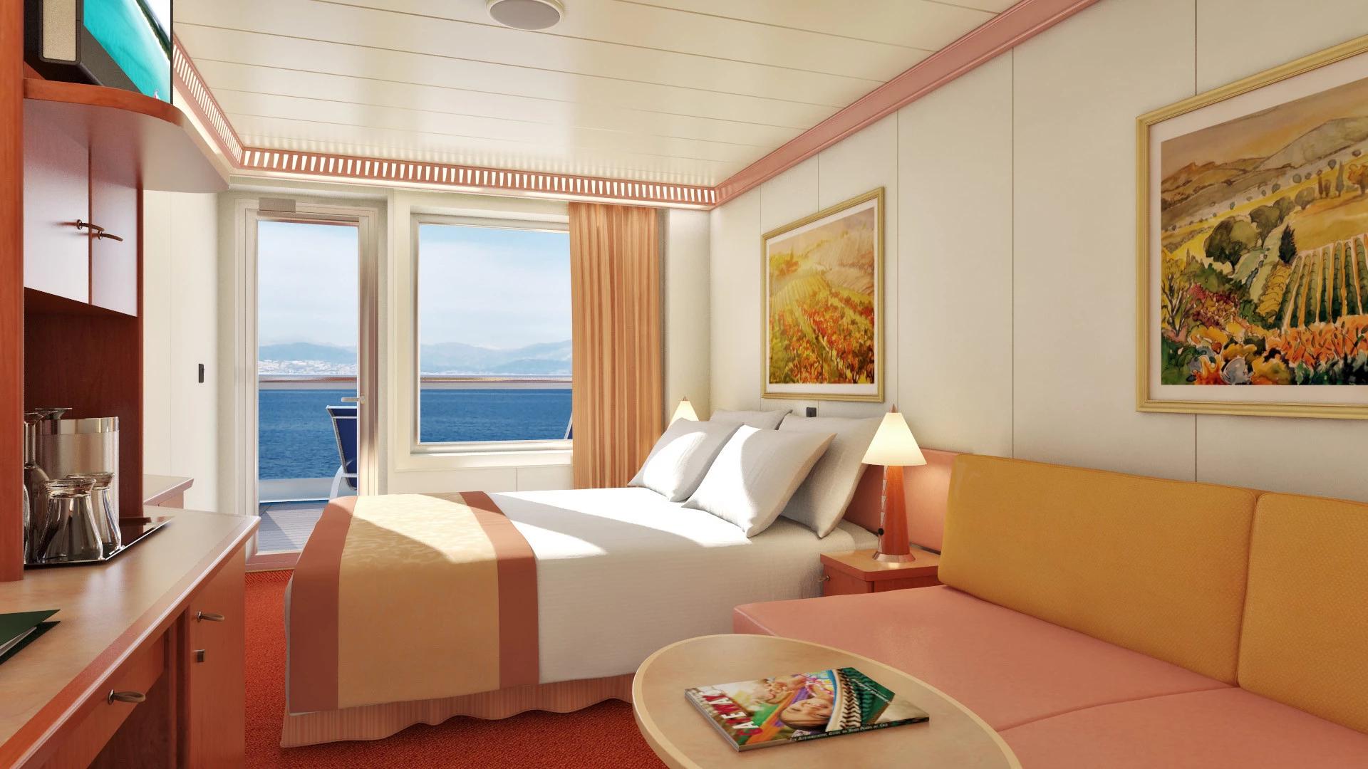Aft – View Extended Balcony – [8M]