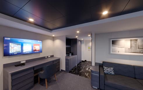 MSC Yacht Club Royal Suite with Whirlpool Bath-[YC3]