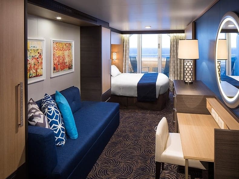 Ocean View Balcony Quad GTY – [XQ]