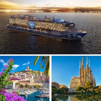 Mediterranean with France & Spain Star Princess 2025-10-13