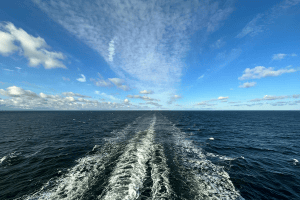 At Sea