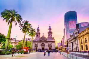 Fly from Santiago to the UK