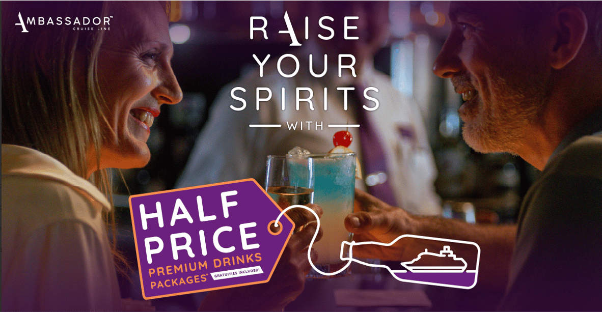 Ambassador Half Price Premium Drinks