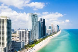 Fly from Miami to the UK