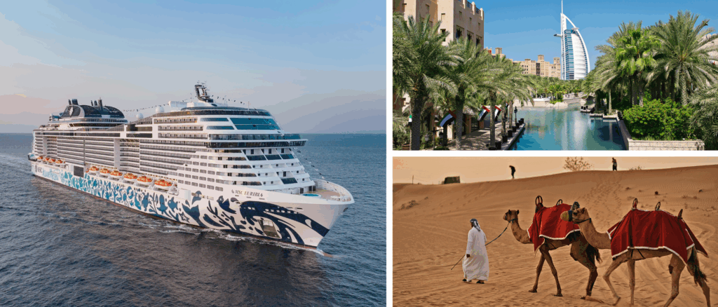Dubai, Abu Dhabi & Qatar from Dubai MSC Euribia 2026-01-30
